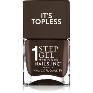 Nails Inc. It’s Topless gelový lak na nehty pro dlouhotrvající efekt odstín Kourtney 14 ml obraz