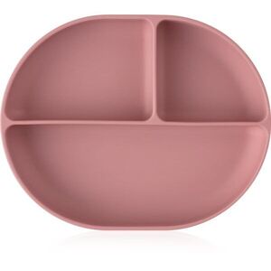 Petite&Mars Take&Match 6m+ dělený talíř s přísavkou Dusty Rose 1 ks obraz