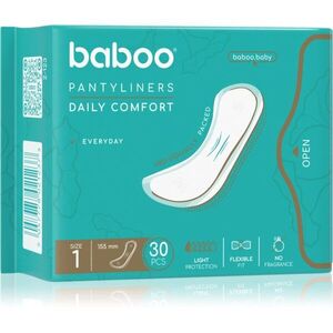 Baboo Anti-colic Glass Feeding Bottle Wide Neck skleněná kojenecká láhev 3m+ 1 ks obraz
