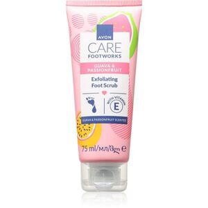 Avon Care Guava & Passionfruit jemný peeling na nohy 75 ml obraz