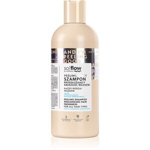 so!flow Peeling Shampoo Prolonging Hair Freshness peelingový šampon pro mastnou pokožku hlavy 400 ml obraz