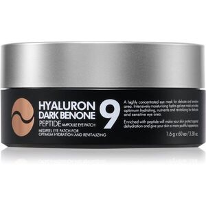 MEDIPEEL+ Peptide 9 Hyaluron Dark Benone Ampoule Eye Patch polštářky pod oči pro rozjasnění a vyhlazení pleti 60 ks obraz