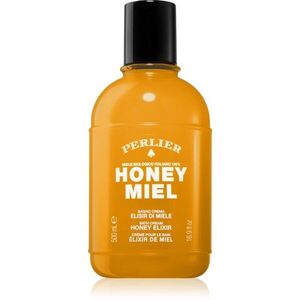 Perlier Honey Miel krémový sprchový gel a gel do koupele 500 ml obraz