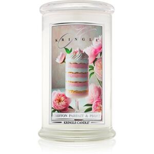 Kringle Candle Chiffon Parfait & Peony vonná svíčka 623 g obraz