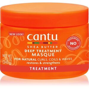 CANTU Shea Butter Deep Treatment Mask hloubkově regenerační maska pro vlnité a kudrnaté vlasy 340 g obraz