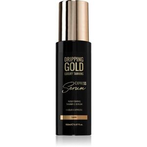 Dripping Gold Express Tanning Serum samoopalovací přípravek na tělo odstín Dark 150 ml obraz