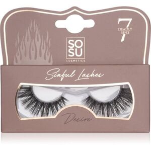SOSU Cosmetics 7 Deadly Sins Lashes umělé řasy Desire 1 ks obraz