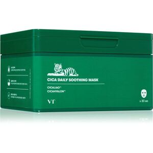 VT Cosmetics Cica Daily Soothing Mask intenzivně hydratační pleťová maska se zklidňujícím účinkem velké balení 30 ks obraz