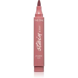 Oriflame The One Stain & Stay dlouhotrvající rtěnka ve fixu odstín Nude 2.5 g obraz
