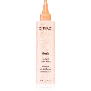 amika Flash Instant Shine Mask hydratační maska na vlasy pro lesk a hebkost vlasů 200 ml obraz