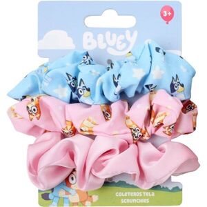 Disney Bluey Scrunchies saténová gumička pro děti 3y+ 3 ks obraz
