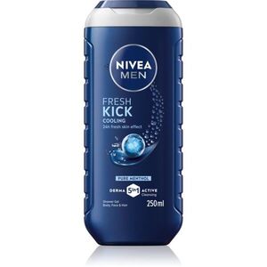 NIVEA MEN Fresh Kick sprchový gel pro muže 250 ml obraz
