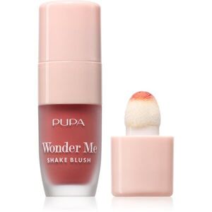 PUPA Milano Wonder Me Shake Blush krémová tvářenka pro rozjasnění pleti odstín 002 5.5 ml obraz