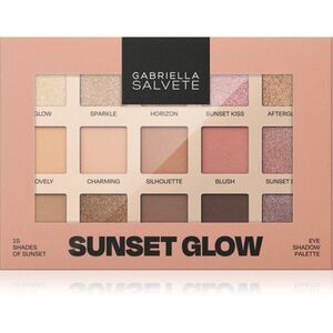 Gabriella Salvete Sunset Glow 15 Shades of Sunset paletka očních stínů 15 g obraz