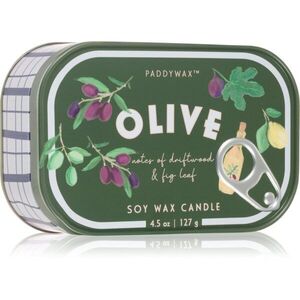 Paddywax Bistro Tin Fig & Olive vonná svíčka v plechovce 127 g obraz