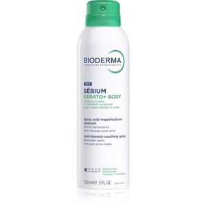 Bioderma Sébium Kerato+ Body tělový sprej proti akné, začervenání a jizvám po akné 150 ml obraz