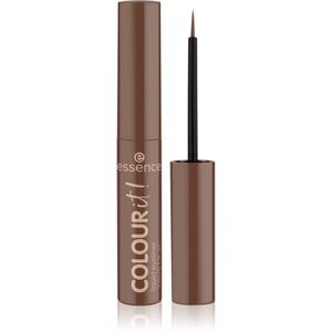essence COLOUR it! tekuté oční linky odstín 05 Chocolate Brown 3 ml obraz