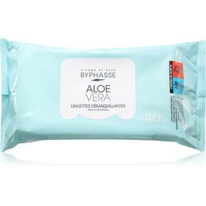 BYPHASSE Aloe Vera odličovací ubrousky na make-up 40 ml obraz