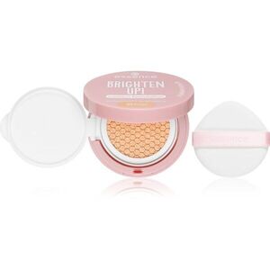 essence BRIGHTEN UP! Cushion Foundation make-up v houbičce odstín 03 Beige 12 g obraz