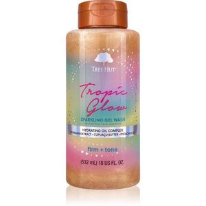 Tree Hut Tropic Glow Foaming Gel Wash hydratační sprchový gel pro třpytivý lesk 532 ml obraz