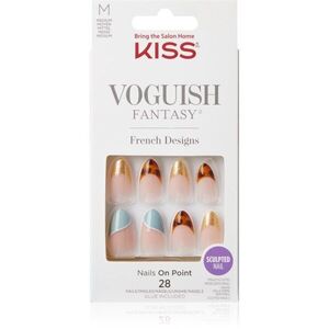KISS Voguish Fantasy Magnifique umělé nehty medium Charmante 28 ks obraz
