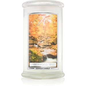 Kringle Candle Amberwood Moss vonná svíčka 624 g obraz