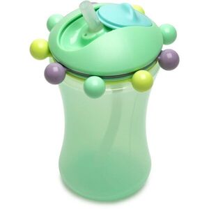 Melii Abacus Straw Sippy Cup hrnek s brčkem Mint 1 ks obraz