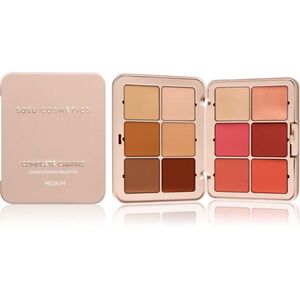 SOSU Cosmetics Complete Canvas Complexion Palette multifunkční paleta na obličej odstín Medium 26.4 g obraz