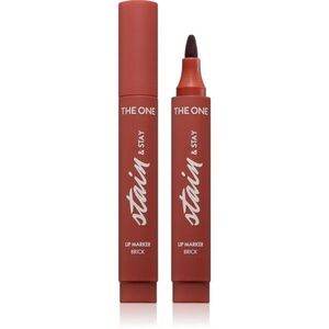 Oriflame The One Stain & Stay dlouhotrvající rtěnka ve fixu odstín Brick 2.5 g obraz