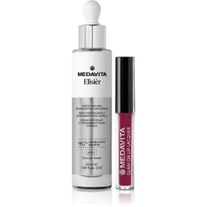Medavita Elisiér + Lip Laquer Set dárková sada pro ženy obraz