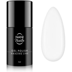 NaniNails NANI Amazing Line gelový lak na nehty odstín Snowy White 5 ml obraz
