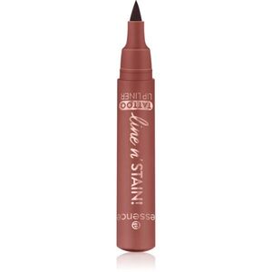 essence line n' STAIN! konturovací tužka na rty odstín 02 Must Have Brown 2.5 ml obraz