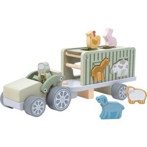 2Kids Toys Wooden Car with Animals sada hraček ze dřeva 2y+ 10 ks obraz