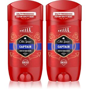 Old Spice Captain tuhý deodorant 2x85 ml obraz