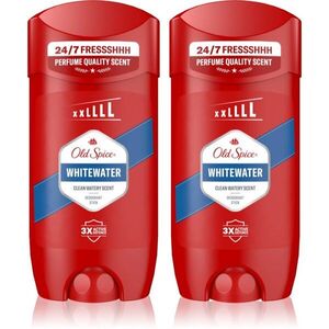 Old Spice Whitewater tuhý deodorant 2x85 ml obraz