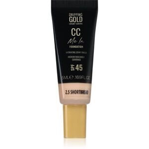 Dripping Gold CC Me In Mini Trial lehký make-up SPF 45 odstín Shortbread 2.5 5 ml obraz