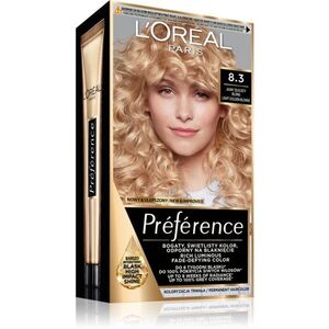 L’Oréal Paris Préférence barva na vlasy odstín 8.3 Light golden blonde 1 ks obraz