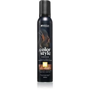 Indola Color Style Mousse tónovací pěna na vlasy odstín Honey Blonde 200 ml obraz