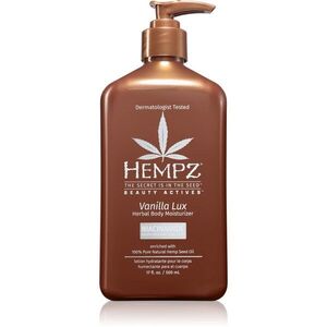HEMPZ Vanilla Lux tělové mléko 500 ml obraz