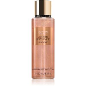 Victoria's Secret Amber Romance Shimmer tělový sprej se třpytkami pro ženy 250 ml obraz