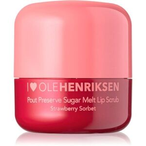 OLEHENRIKSEN Pout Preserve Sugar Melt Exfoliating Lip Scrub cukrový peeling na rty odstín Strawberry Sorbet 8 g obraz