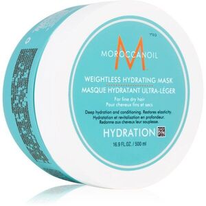 Moroccanoil Hydration Weightless Hydrating Mask hloubkově hydratační maska pro suché a křehké vlasy 500 ml obraz