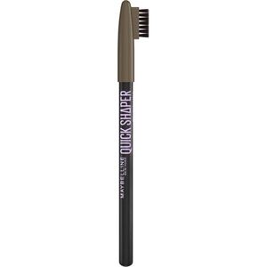 MAYBELLINE NEW YORK Quick Shaper precizní tužka na obočí s kartáčkem odstín 04 Medium Brown 1 ks obraz