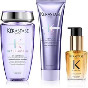Kérastase Blond Absolu + Elixir Ultime výhodné balení pro blond vlasy obraz