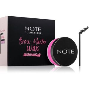 Note Cosmetique Brow Master Wax fixační vosk na obočí s kartáčkem 50 ml obraz