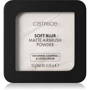 Catrice Soft Blur Matte Airbrush Powder zmatňující fixační pudr odstín 001N 10 g obraz