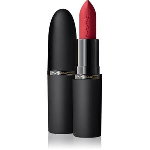 MAC Cosmetics Powder Kiss Hazy Matte matná rtěnka odstín Ruby New 3.5 g obraz
