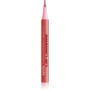 NYX Professional Makeup Lip Lingerie fix na rty pro dlouhotrvající efekt odstín 09 Send Nudes 1 ml obraz