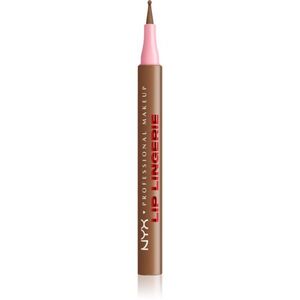 NYX Professional Makeup Lip Lingerie fix na rty pro dlouhotrvající efekt odstín 04 Steamy Spice 1 ml obraz