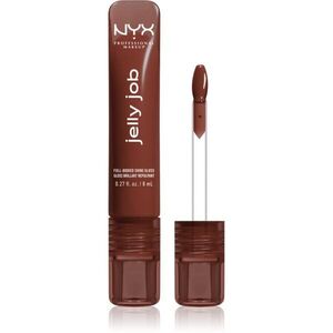 NYX Professional Makeup Jelly Job zářivý lesk na rty se zvětšujícím efektem odstín Jellybean 7.5 ml obraz